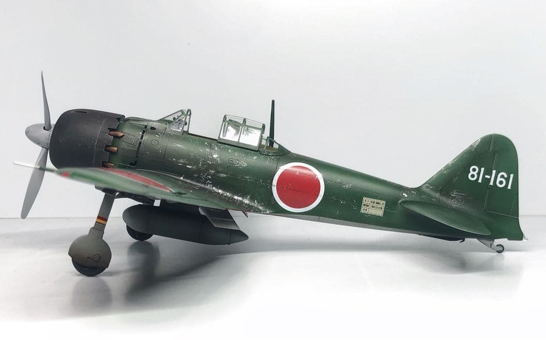 海賊プラモデル屋】TAMIYA 1/48 零戦52型 靖国神社展示版