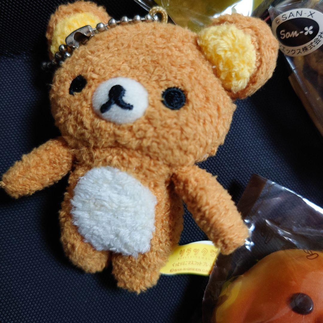 SAN-X リラックマ キイロイトリ エクレア スクイーズ コリラックマ ケーキ