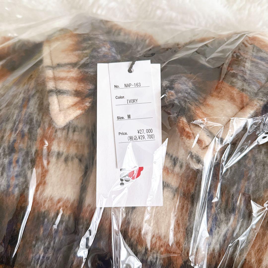 naptime 2025FW チェックジャケット アイボリー nissy