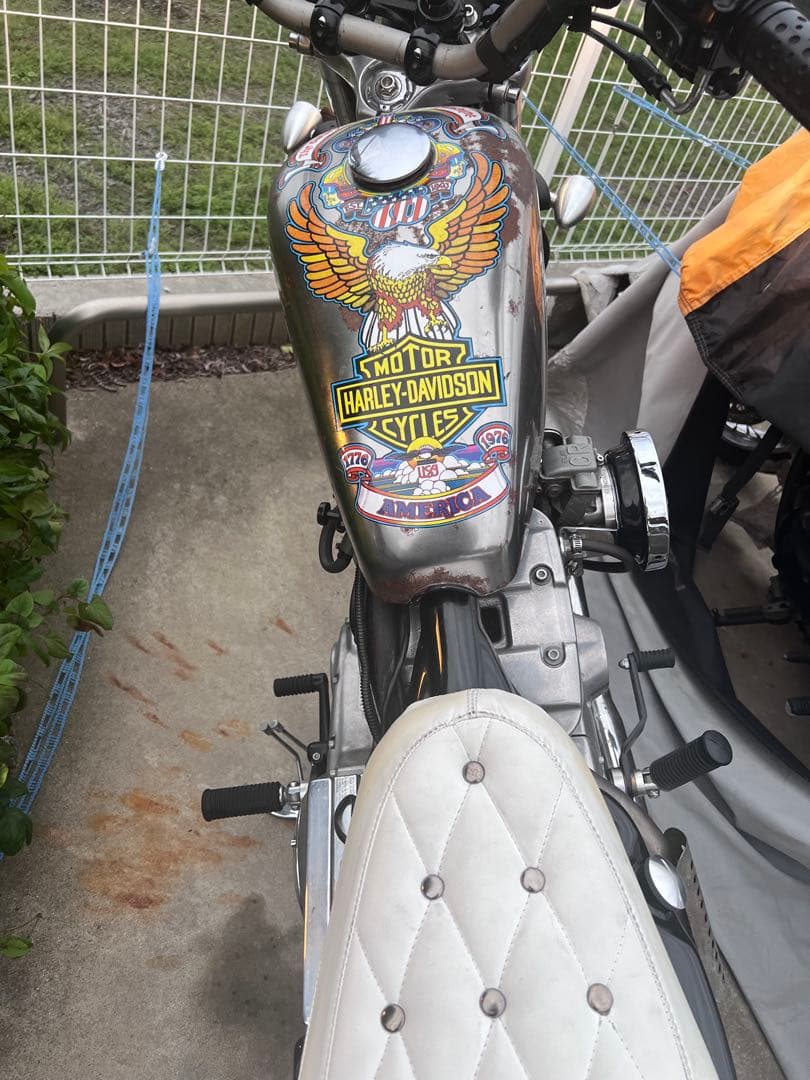 リバティタンク レプリカ スポーツスター 〜03 2.25ガロン メッキ風