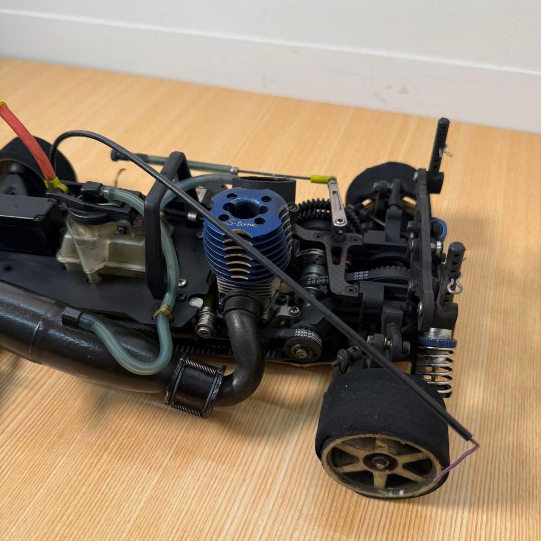 京商 V-One R シャーシ 現状品 エンジンRCカー ラジコン - メルカリ