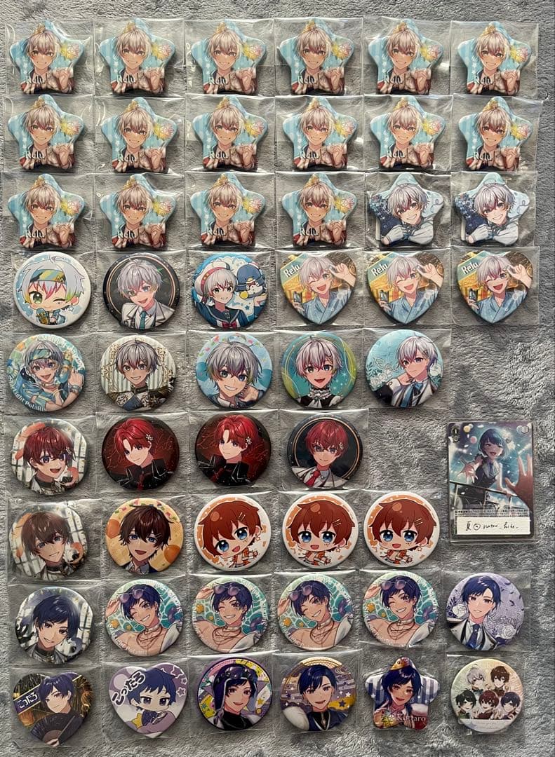 すたぽら 缶バッジ Coe. Relu 如月ゆう くに こったろ - メルカリ