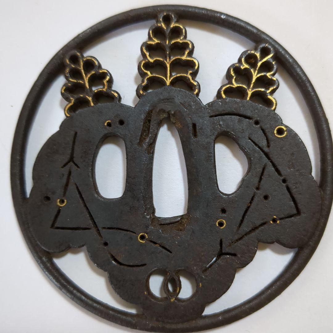 日本刀　鍔　刀装具 (33)