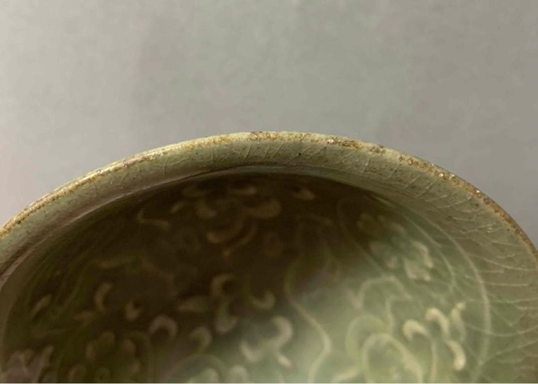 中国 唐子唐草図碗 f12230907