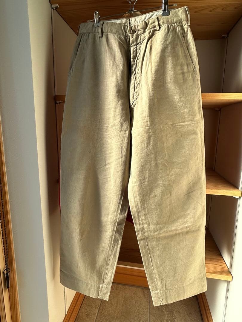 60s U.S. army chino trousers 米軍 チノパン 60s U.S. army chino