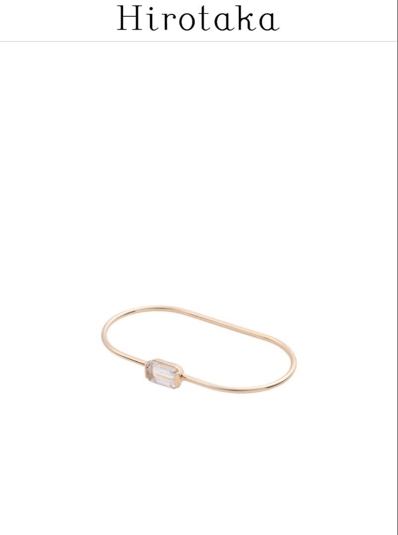 美品　ヒロタカ　BIRD OF PARADISE ダブルフィンガー リング