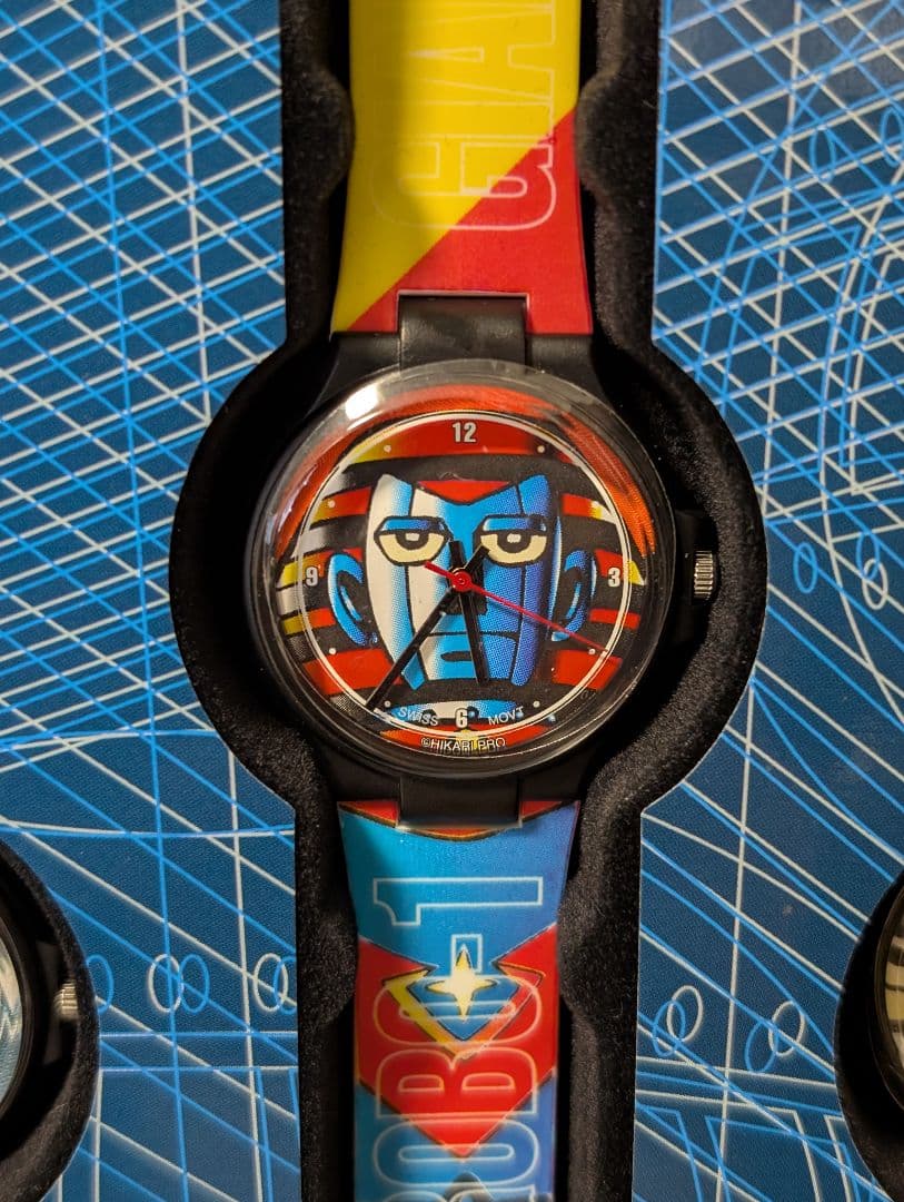 【未使用】ジャイアントロボ　腕時計3本セット　限定品　横山光輝　希少　稼働品