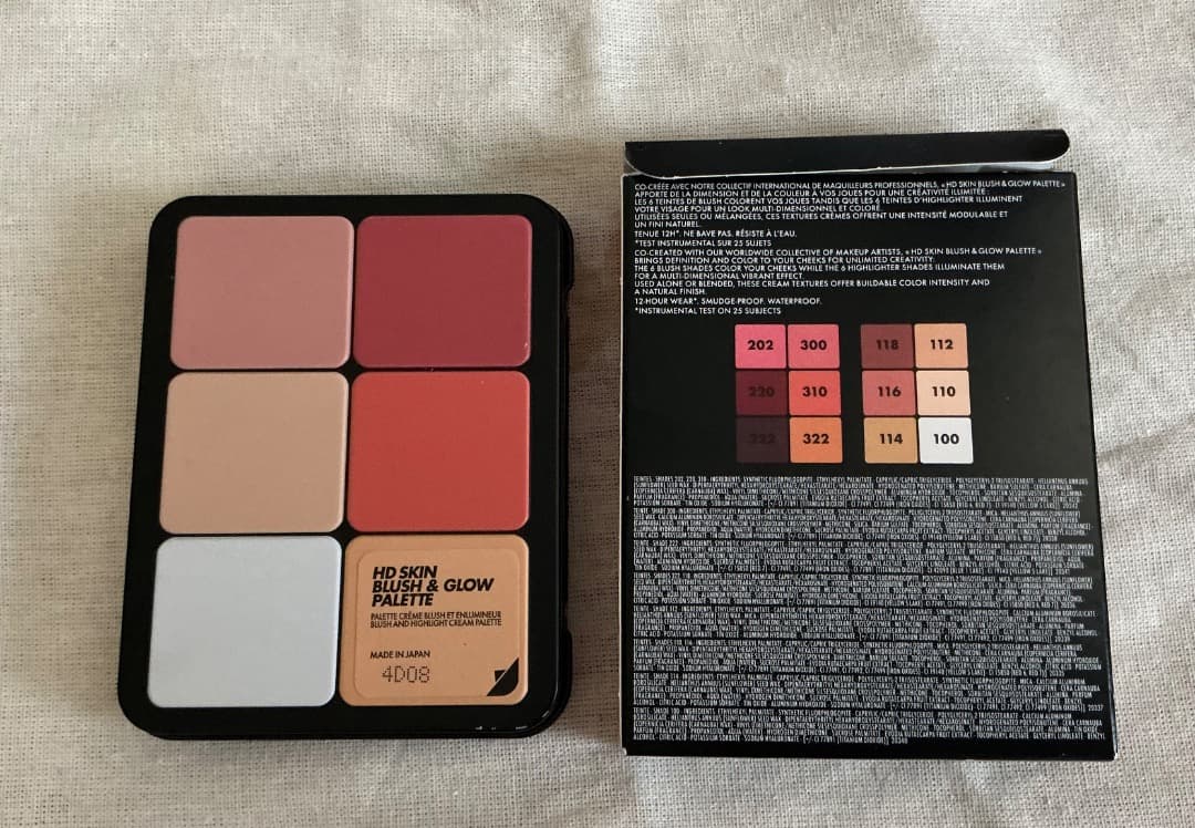 メイクアップフォーエバー HDスキン ブラッシュ＆グロウパレット