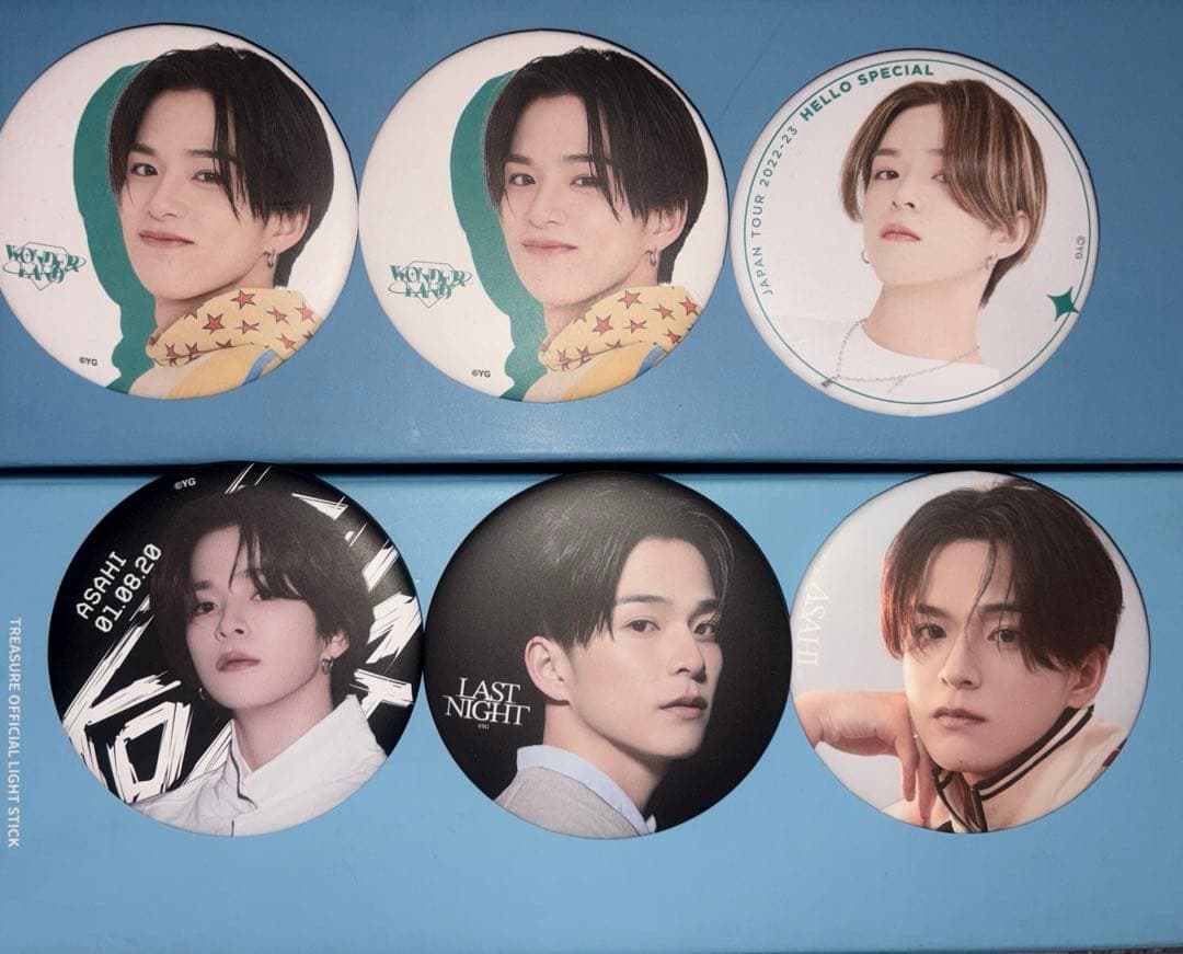 TREASURE アサヒ 缶バッジセット - メルカリ