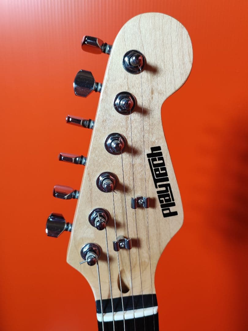 Playtech エレキギター ST250 メタリックブルー