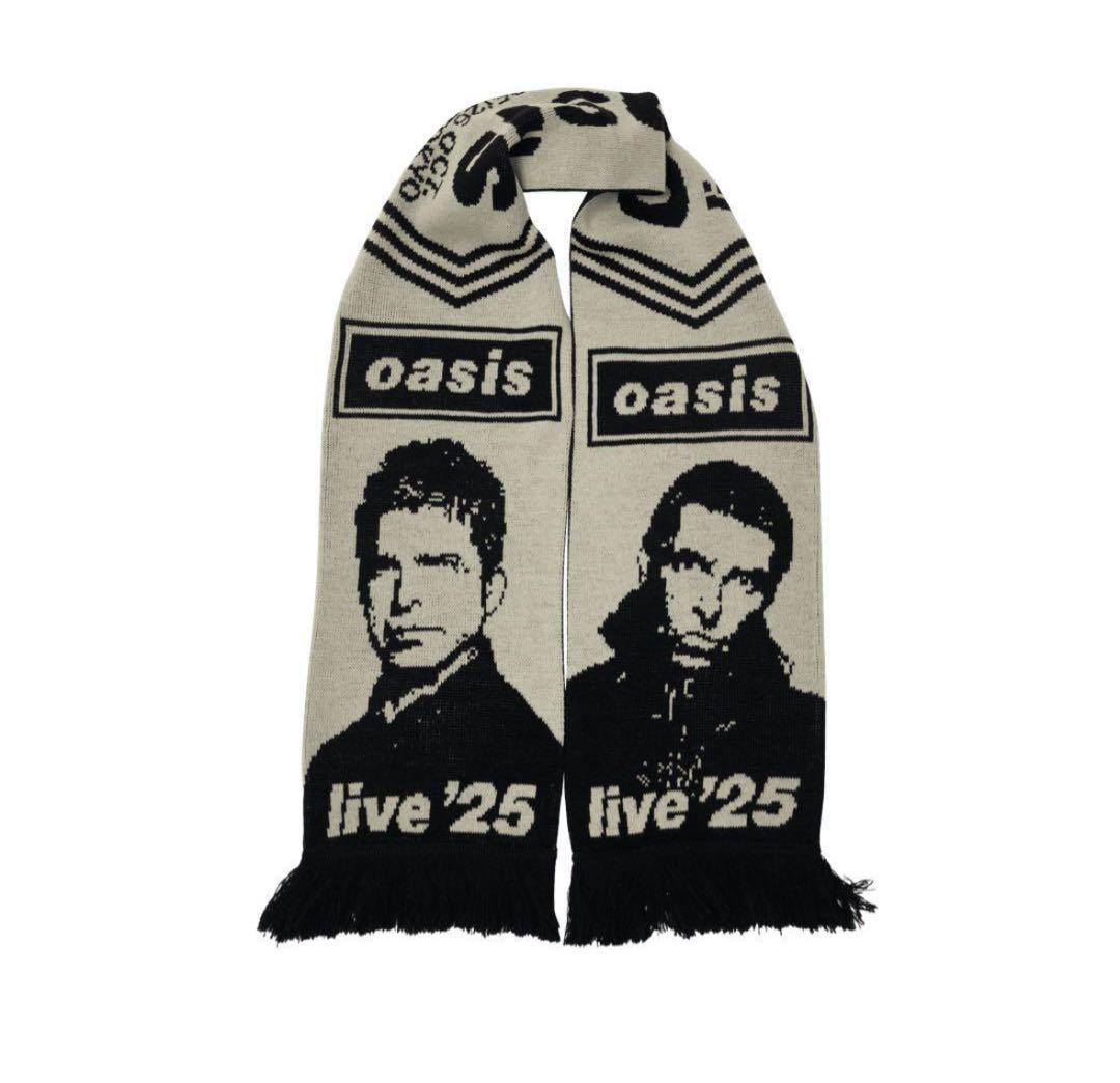 oasis 東京限定 フットボールスカーフ 試着のみ＊10/25発送】OASIS 東京限定 フットボールスカーフ - メルカリ