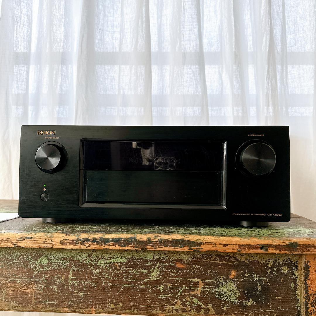 最 安値家電・スマホ・カメラ - DENON AVアンプ AVR-X4100W 取説あり