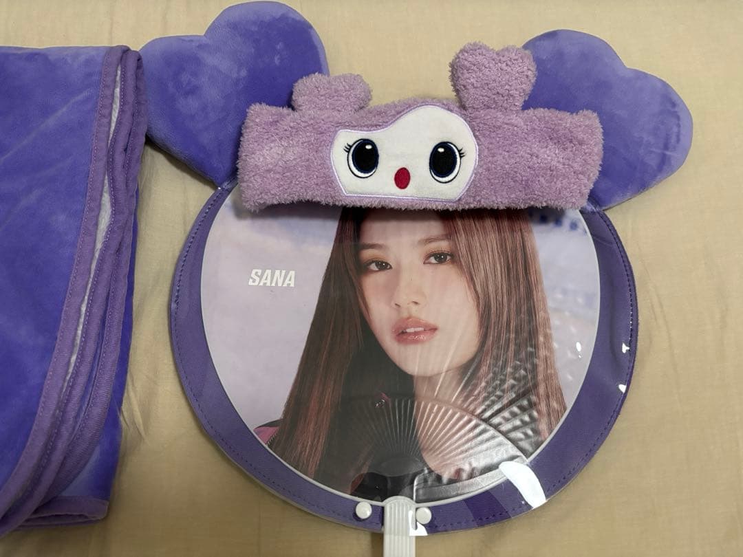 サナ サブリー ブランケット ヘアバンド うちわカバー うちわおまけ付