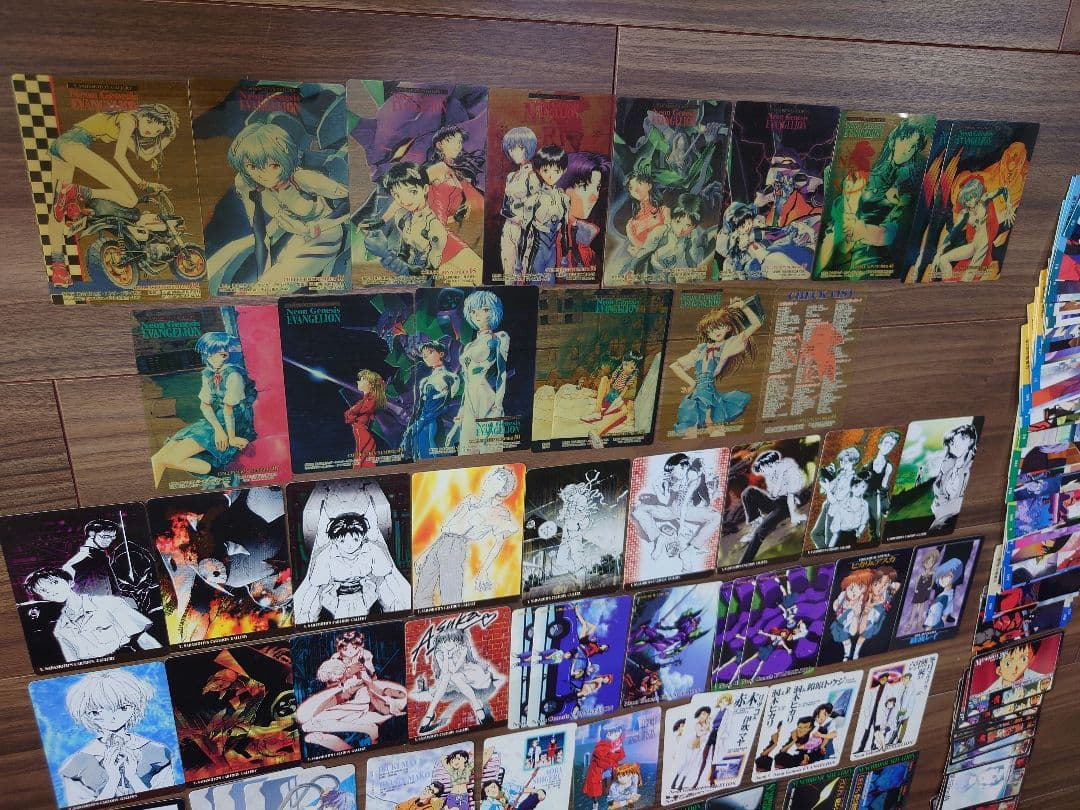 エヴァンゲリオンカード アマダ カルビー エヴァカード まとめ売り 193枚