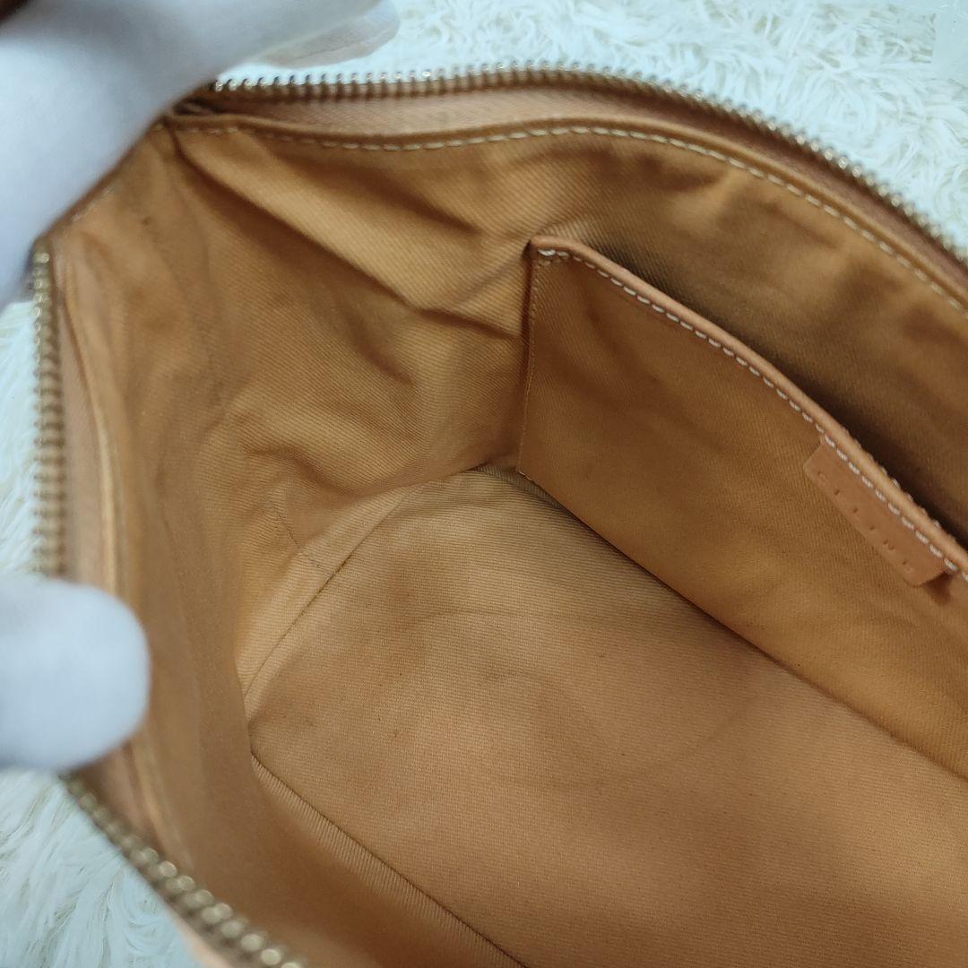 本日限定価格　セリーヌ　アクセサリーポーチ　マカダム　PVC レザー　トリオンフ