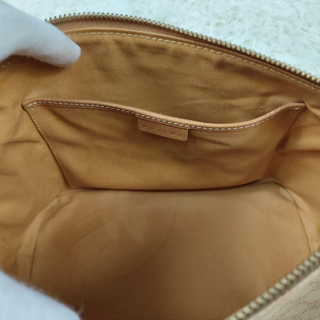 本日限定価格　セリーヌ　アクセサリーポーチ　マカダム　PVC レザー　トリオンフ