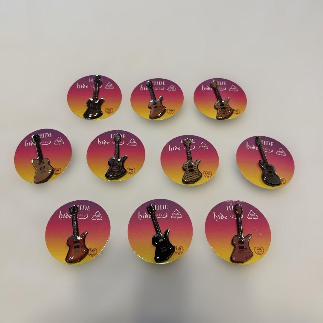 hide 60th ピンズカプセル vol.2 ギターコレクション コンプセット