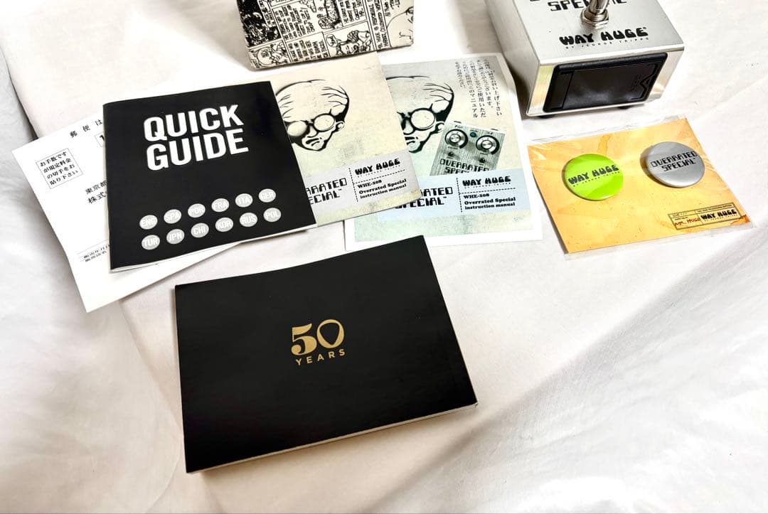 【動作確認済】WAY HUGE エフェクター OVERRATED SPECIAL