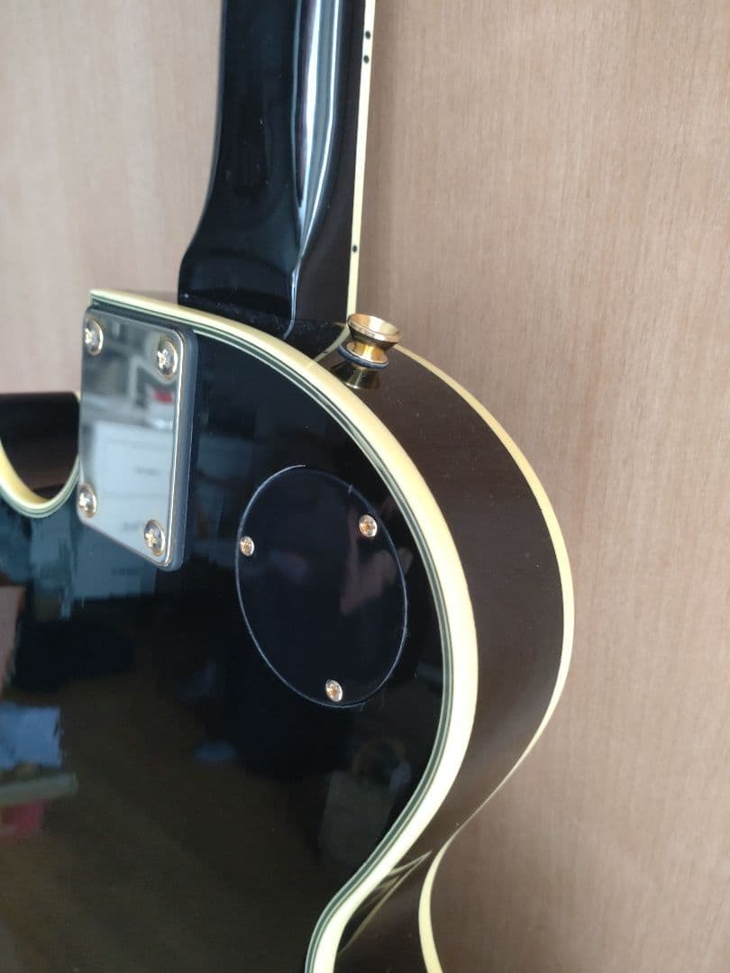 Legend ブラック エレキギター レスポールカスタムタイプ