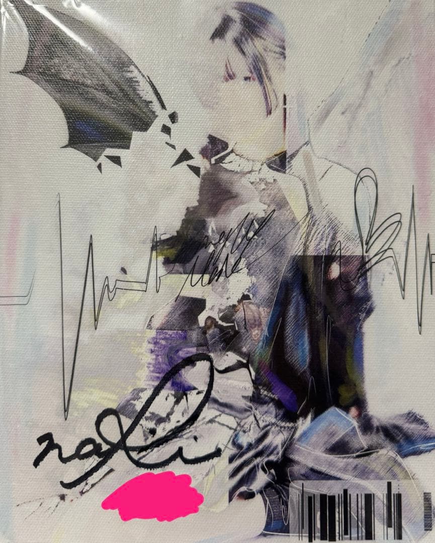 川口莉奈【直筆サインシリアル入り】キャンパスボート - メルカリ