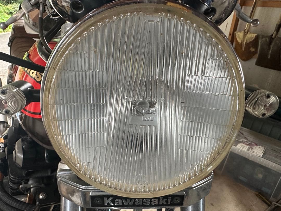 シビエ凹みヘッドライト 当時物IPF凹みイエローレンズ付ヘッドライト