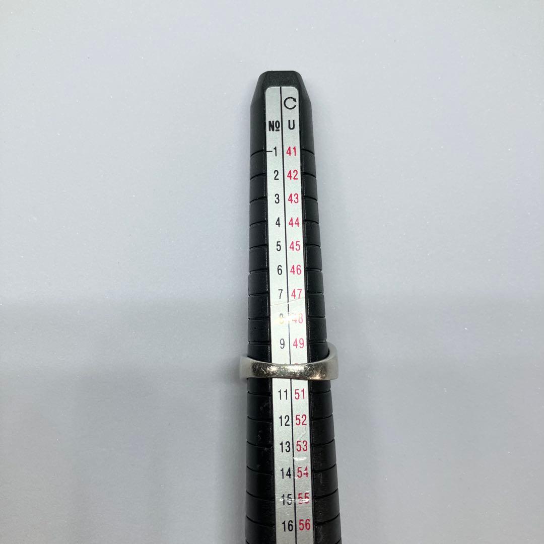 Pt900 ダイヤモンドリング 10号