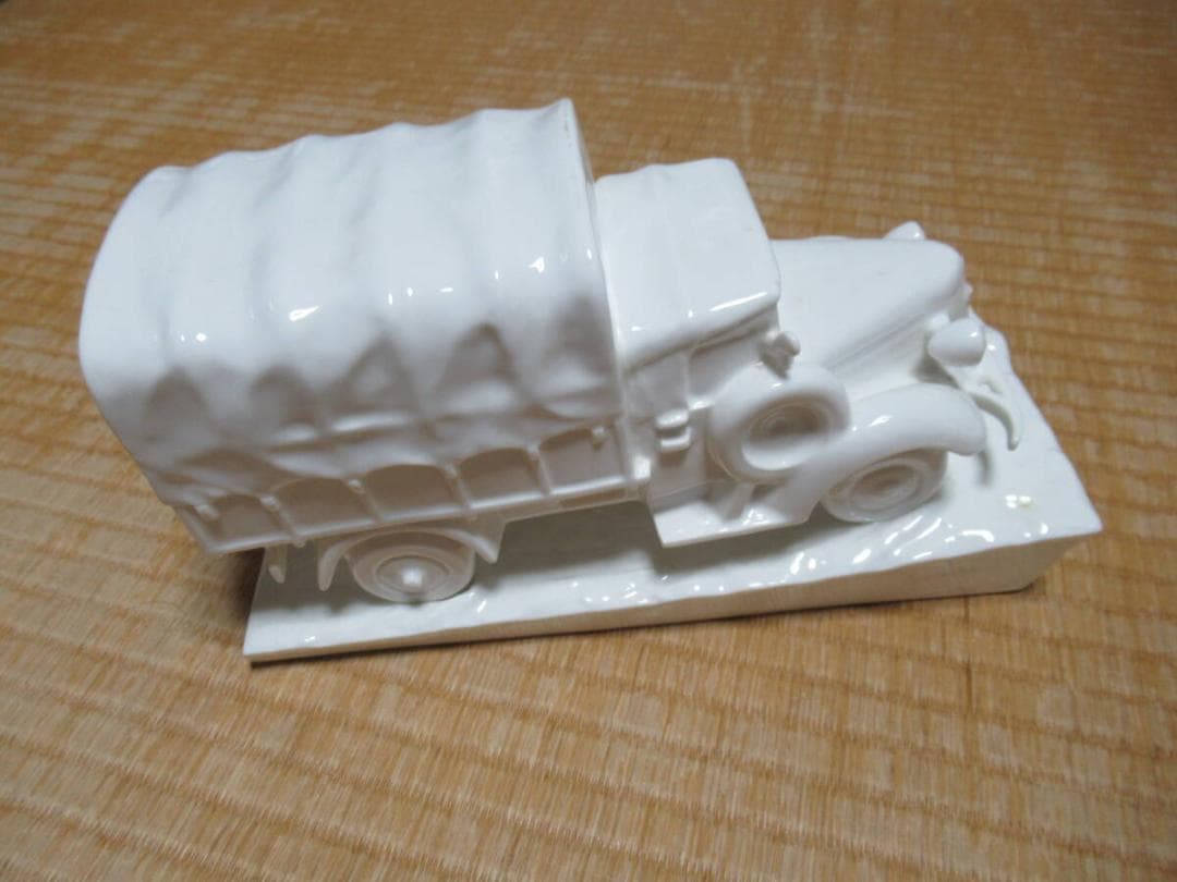 極希少 昭和12年◆トヨタ自動車 挙母工場完成記念 ノリタケ ラックＧ1型 置物