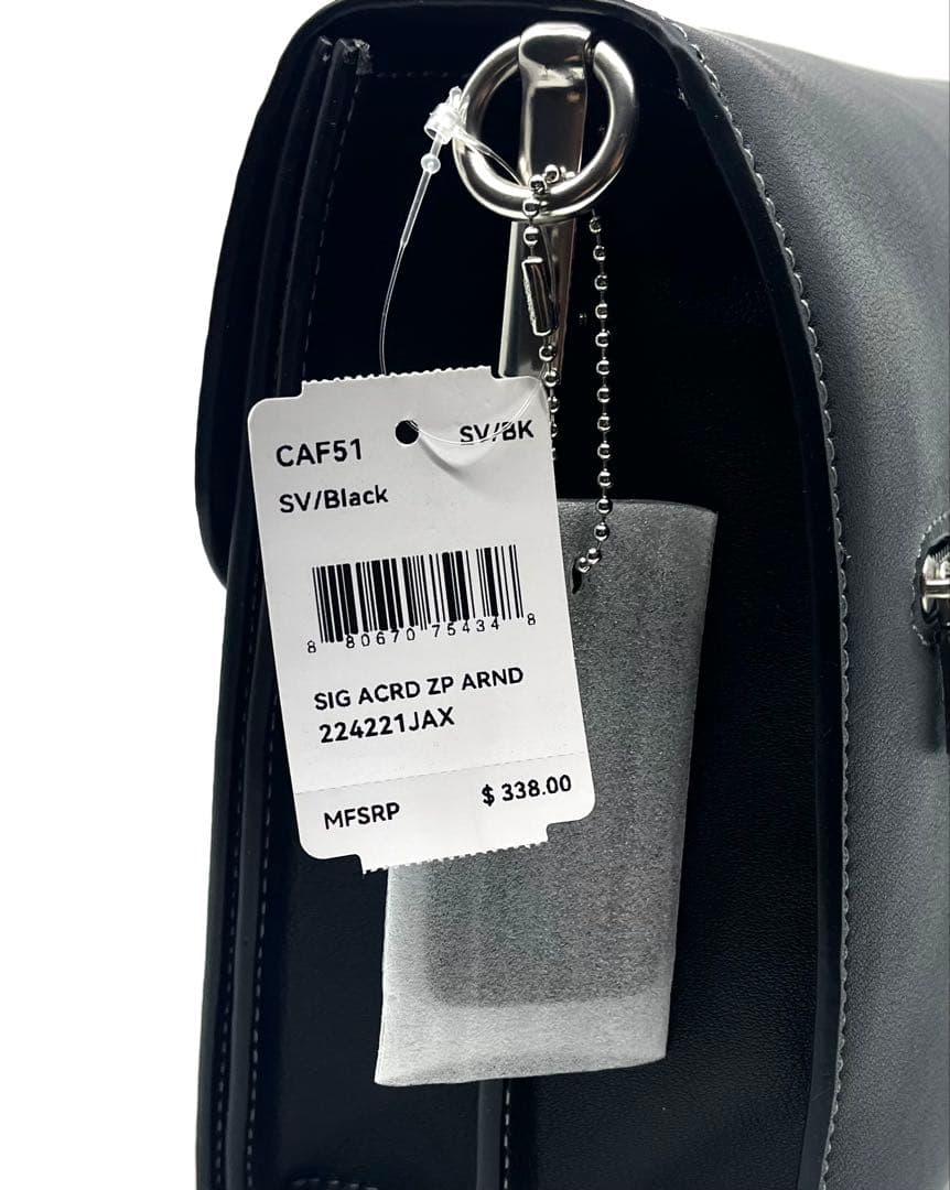 【新品・未使用】COACH チェーン タビー ショルダー バッグ 30