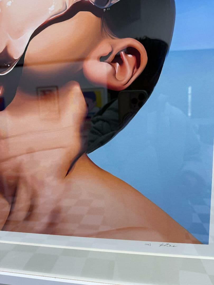 友沢こたお シルクスクリーン 「slime CLXVI」