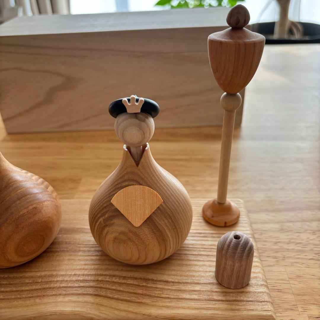 雛人形・ひな祭り Wooden Hina Dolls lemi toys