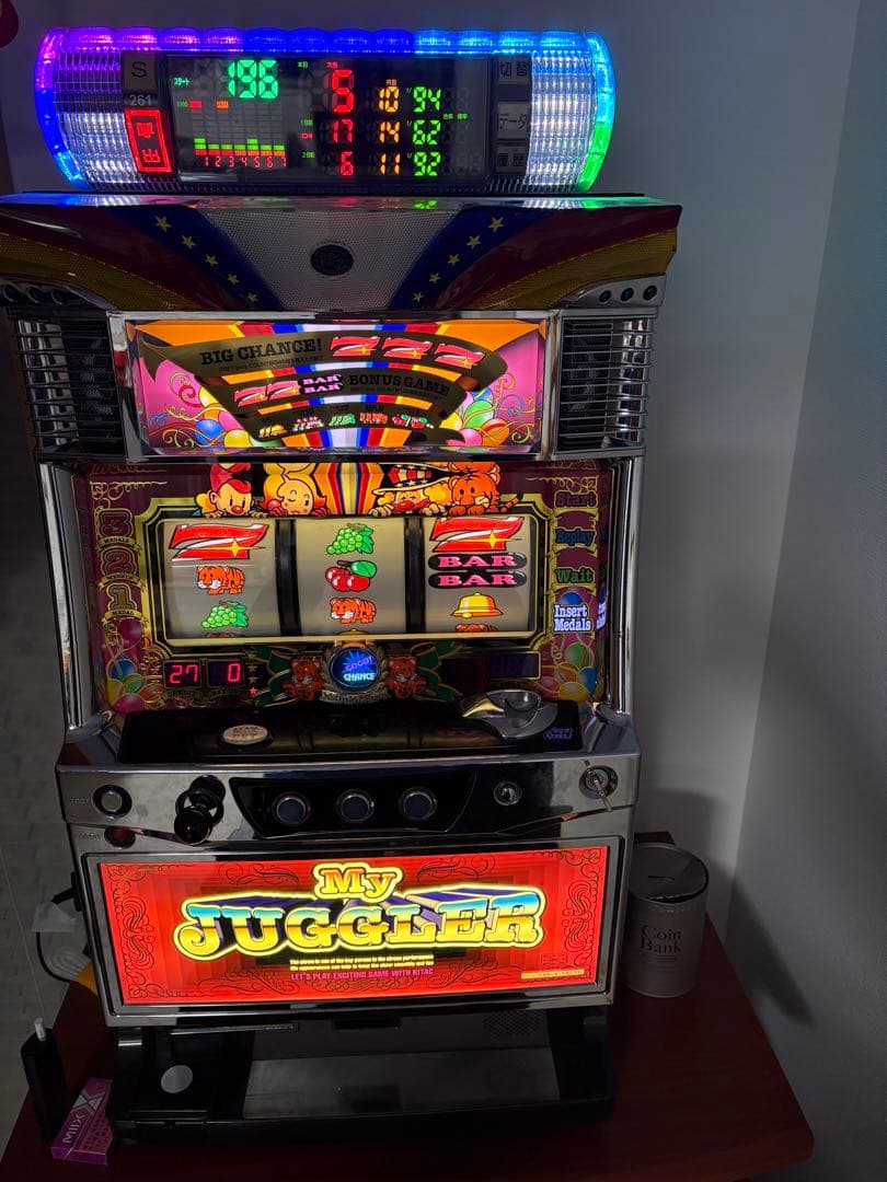 My Juggler マイジャグラーⅢ スロット実機 北電子 コイン不要