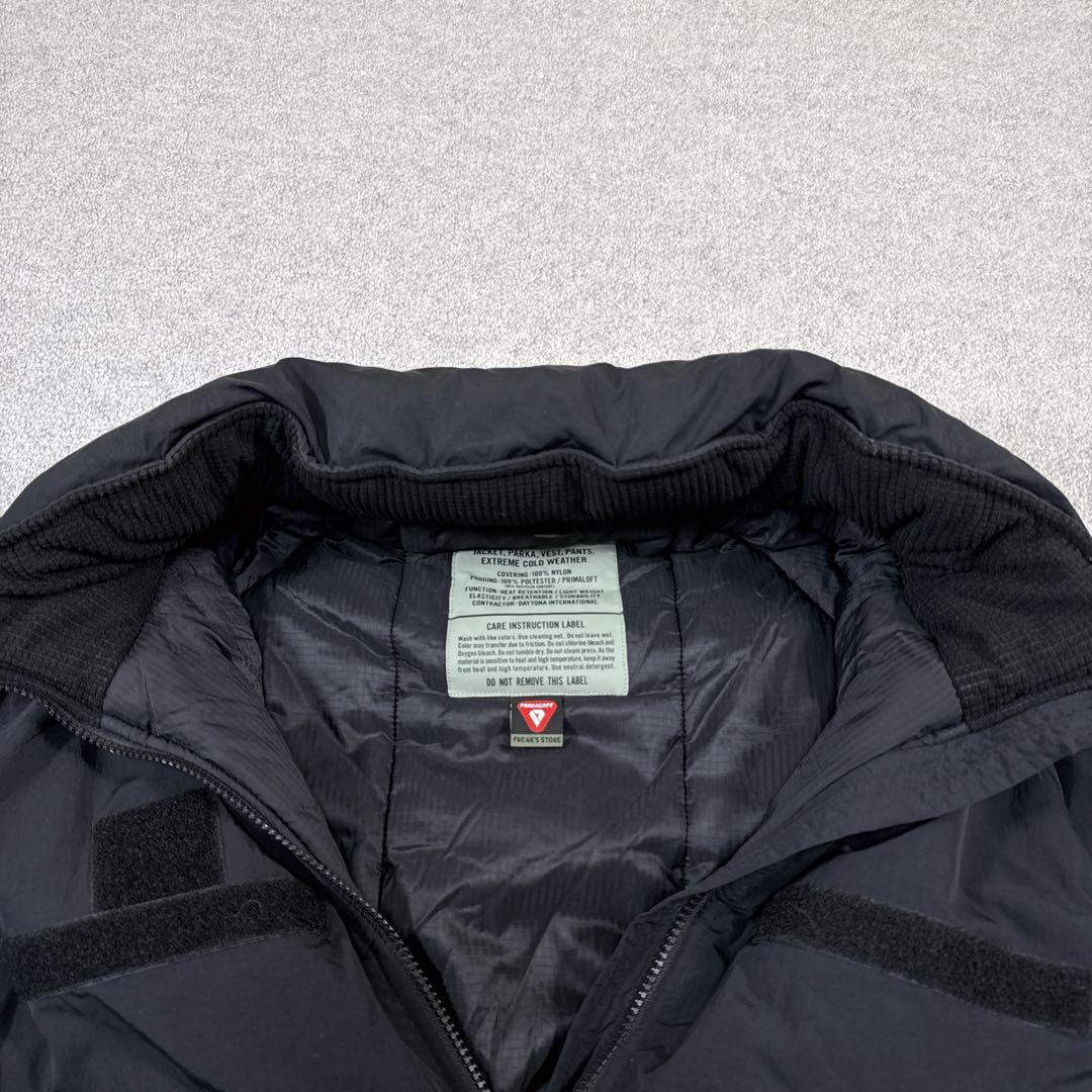 22AW フリークスストア プリマロフトLEVEL7中綿ジャケットLサイズ
