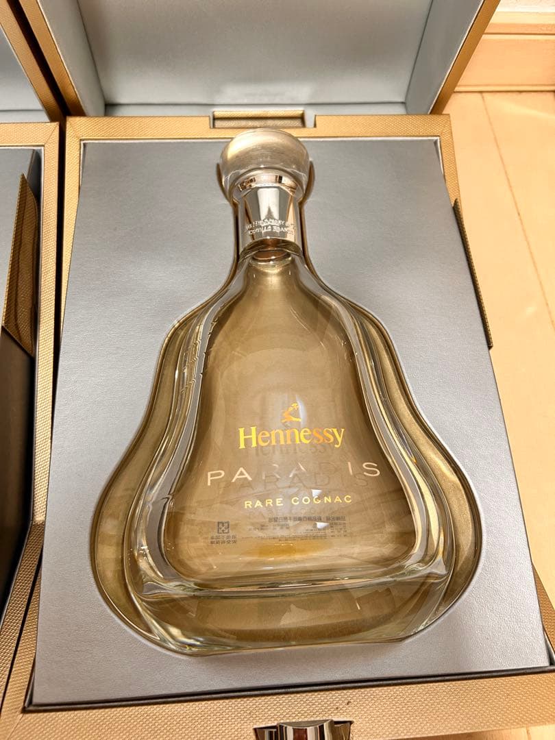 美品 Hennessy Paradis 空瓶3本セット 箱付き 飲料・酒