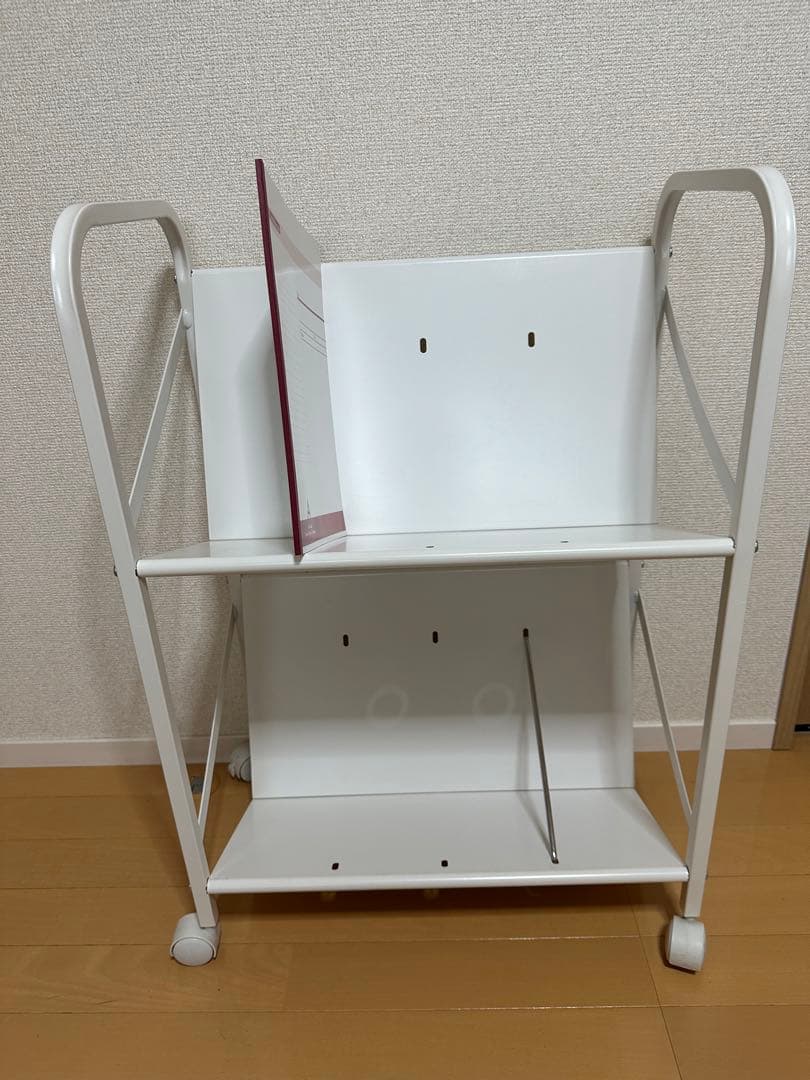 中古オフィスワゴン幅40 鍵付き 完成品 3段 キャスター付き ブラック