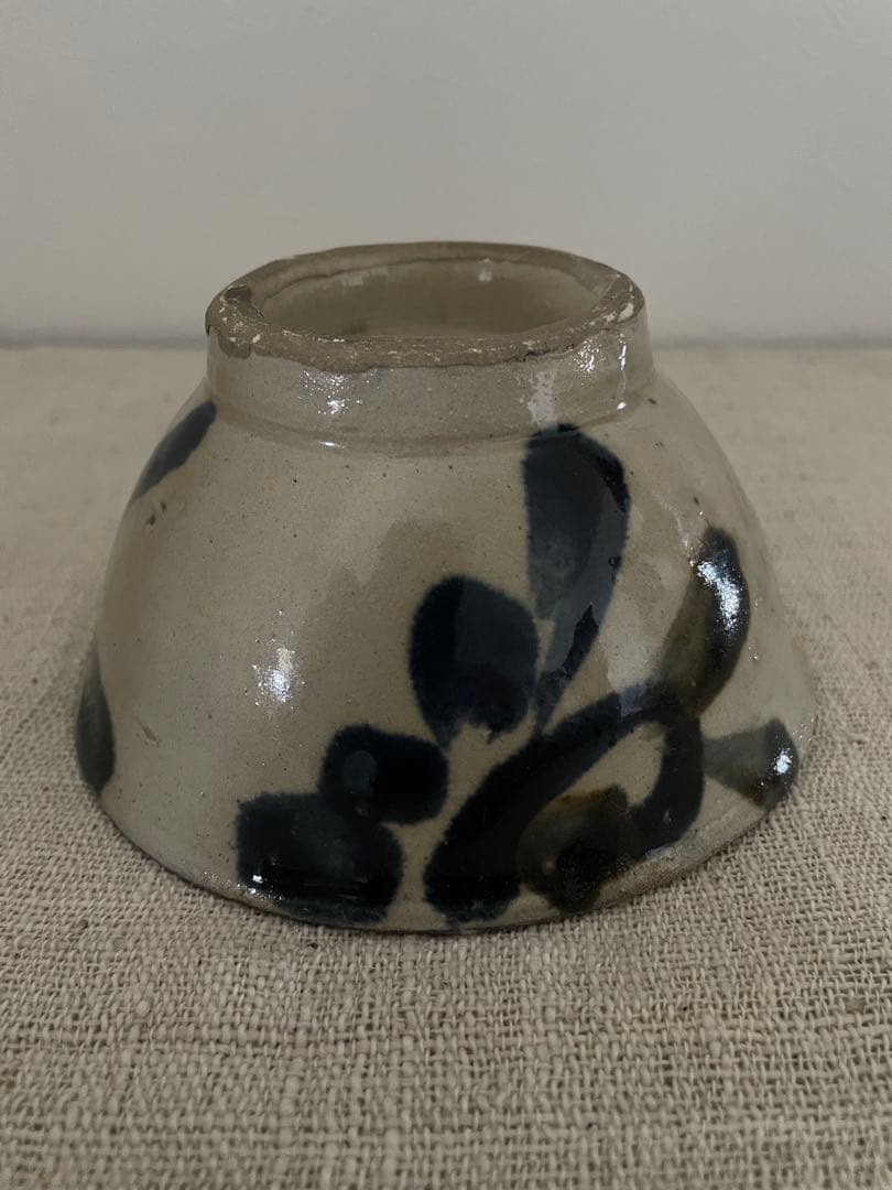 沖縄　古い壺屋焼　マカイ