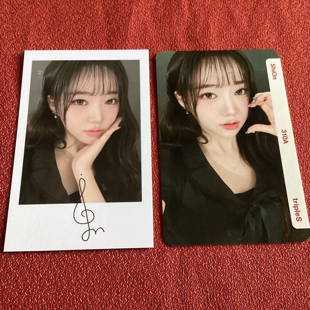 tripleS 2026 シーグリ 2点 object トレカ シオン - メルカリ