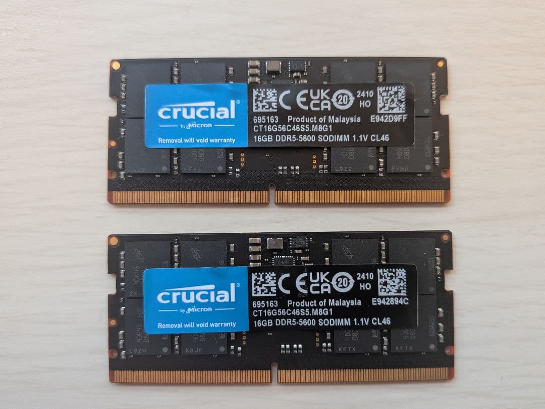 SP 32GB DDR4 2400MHz ノート用メモリー デュアル