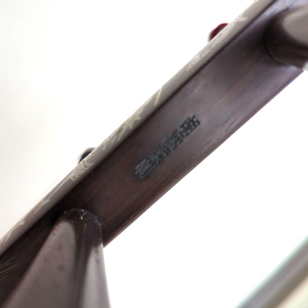 胡涵柔製作 未使用 最上級 明清老紅木 龍、鳳凰螺鈿 湾頭二胡2 - メルカリ