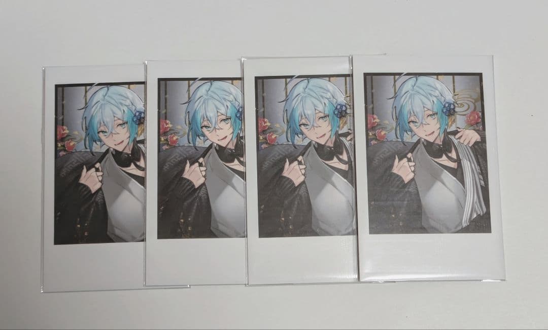 BADCOLLAR バカラ チェキ風トレカ しるばーな - メルカリ