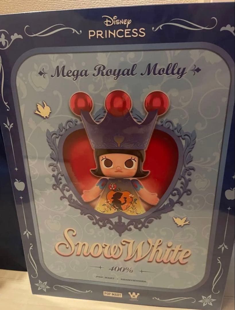 Mega Royal Molly スノーホワイト 400%｜ポップマート メガ