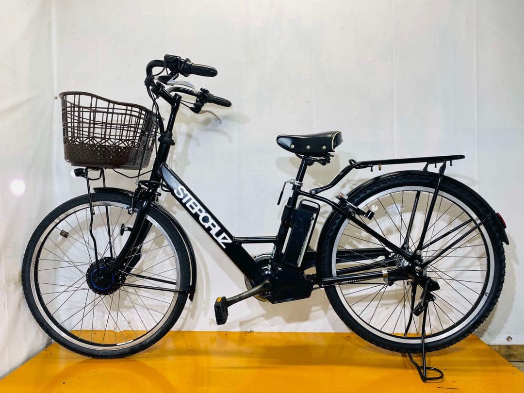 送料無料条件付きBRIDGESTONE 26型 電動アシスト自転車中古