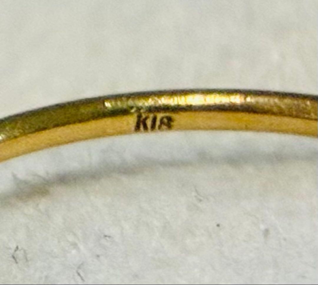 お値下げ⭐︎Hariqua k18 天然エメラルド リング