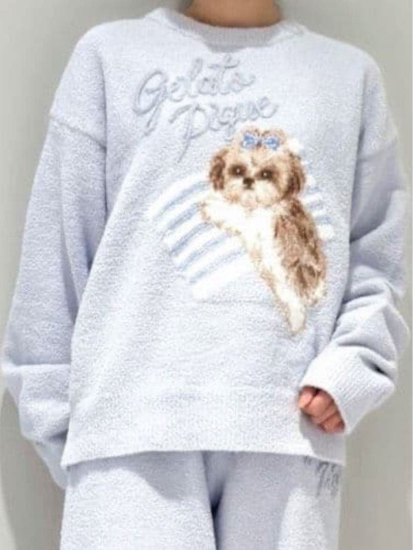 【新品未使用】ジェラートピケ♡シーズープルオーバー &スキーベアプルオーバー2点