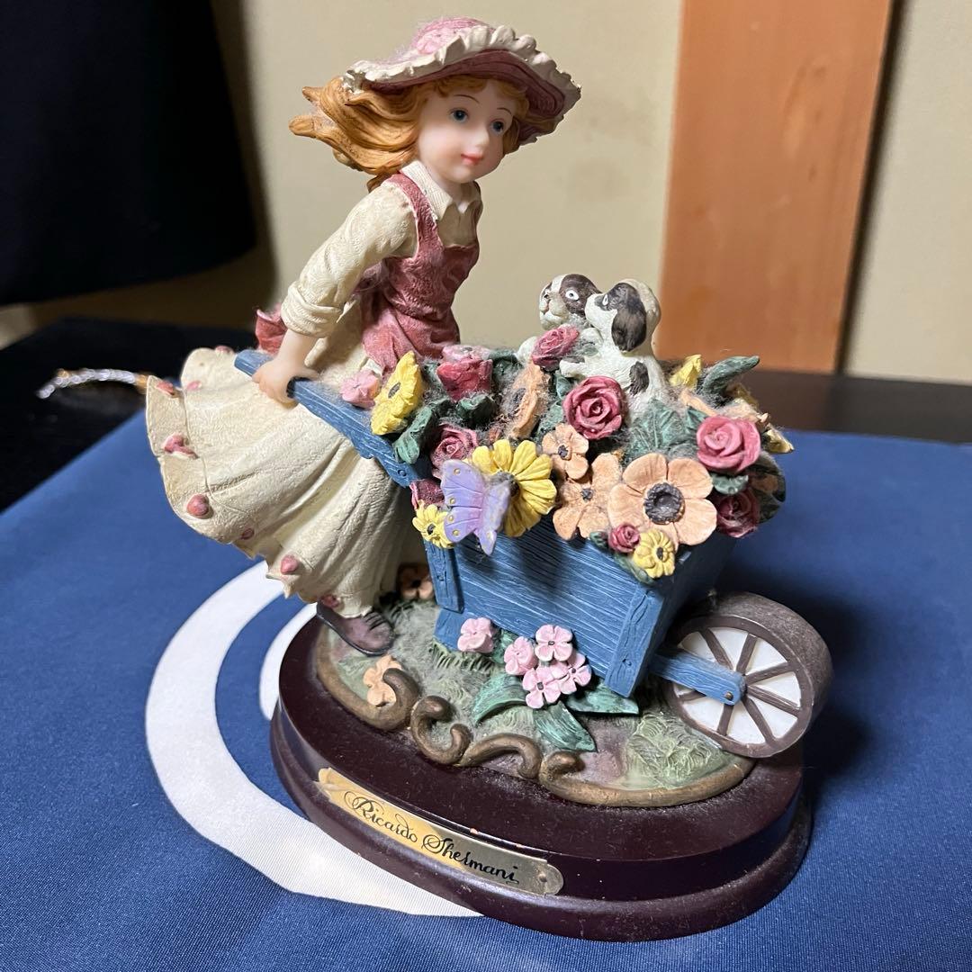 Ricardo Shermani リカルド シェルマニ 置物 イタリア製 陶器製 - メルカリ