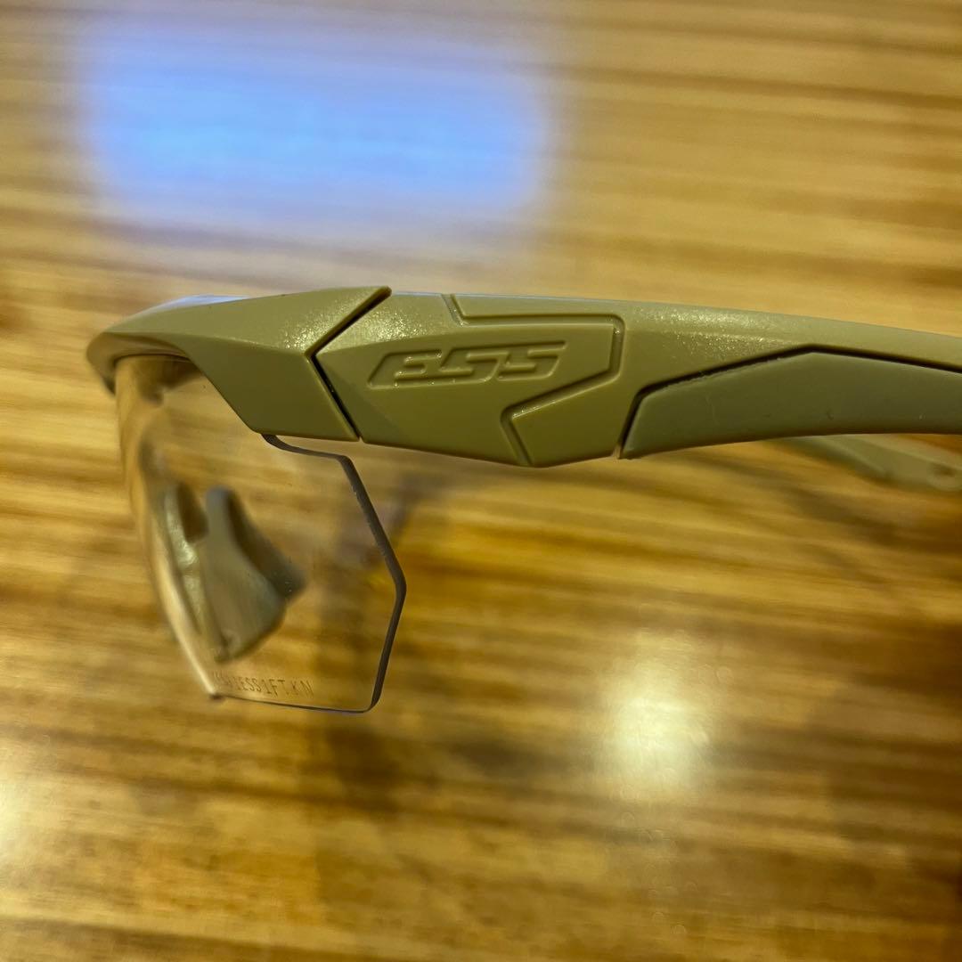 ESS サングラス クロスボウ アイセーフティ タンカラー 追加レンズ付属