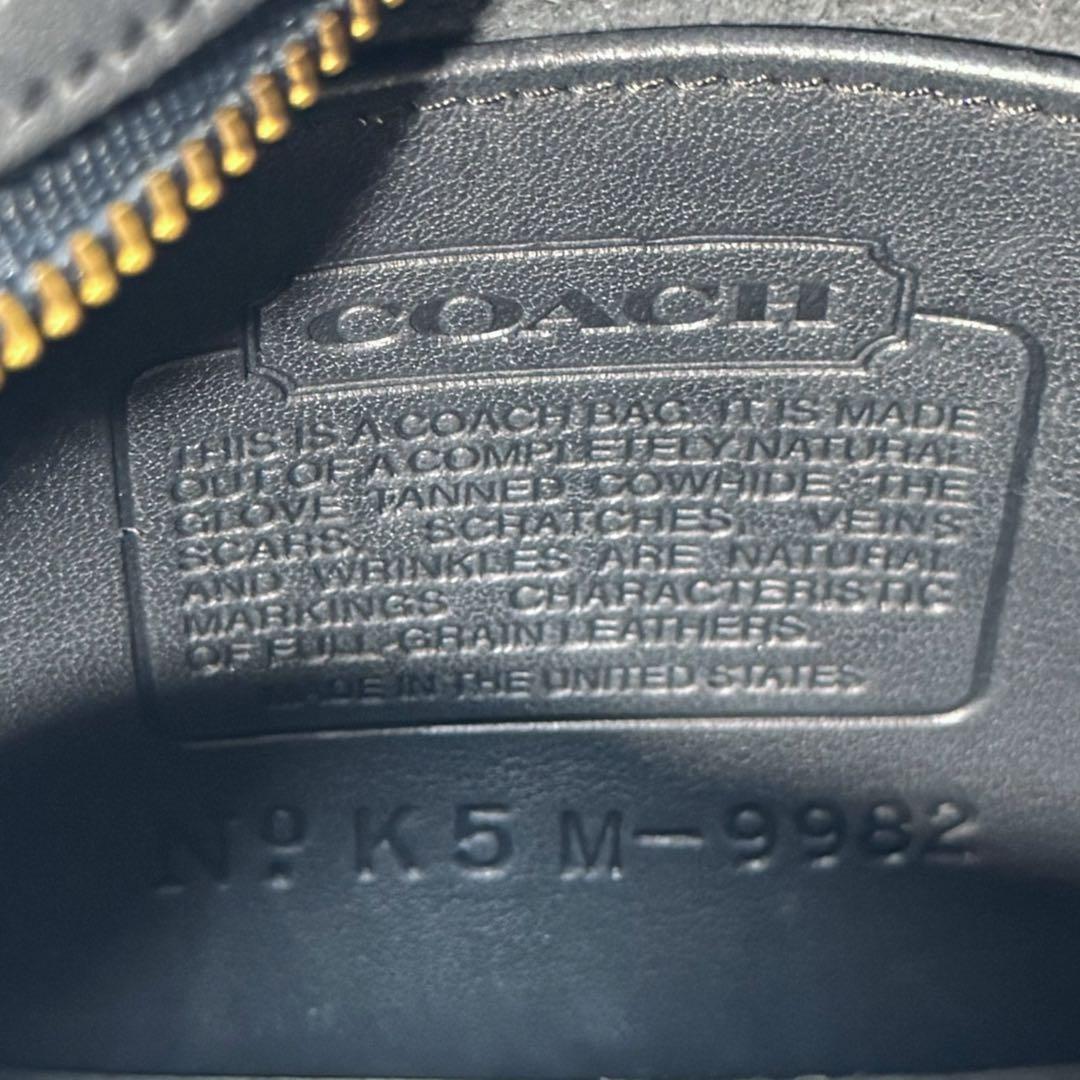 美品✨COACH オールドコーチ　ショルダーバッグ　9982 USA製　80年代