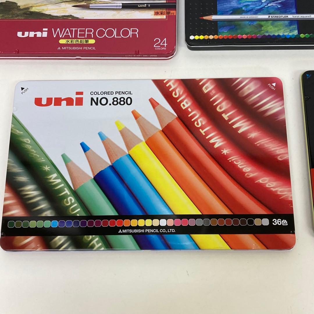 g570-29 ステッドラー カランダッシュ uni 三菱鉛筆 色鉛筆 まとめて