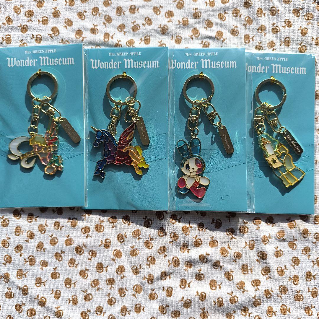 Mrs. GREEN APPLE【Wonder Museum】キーホルダー4種類 新品】ミセス