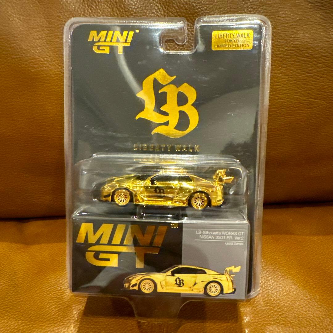 MINI GT LIBERTY WALK ゴールドミニカー4台セット