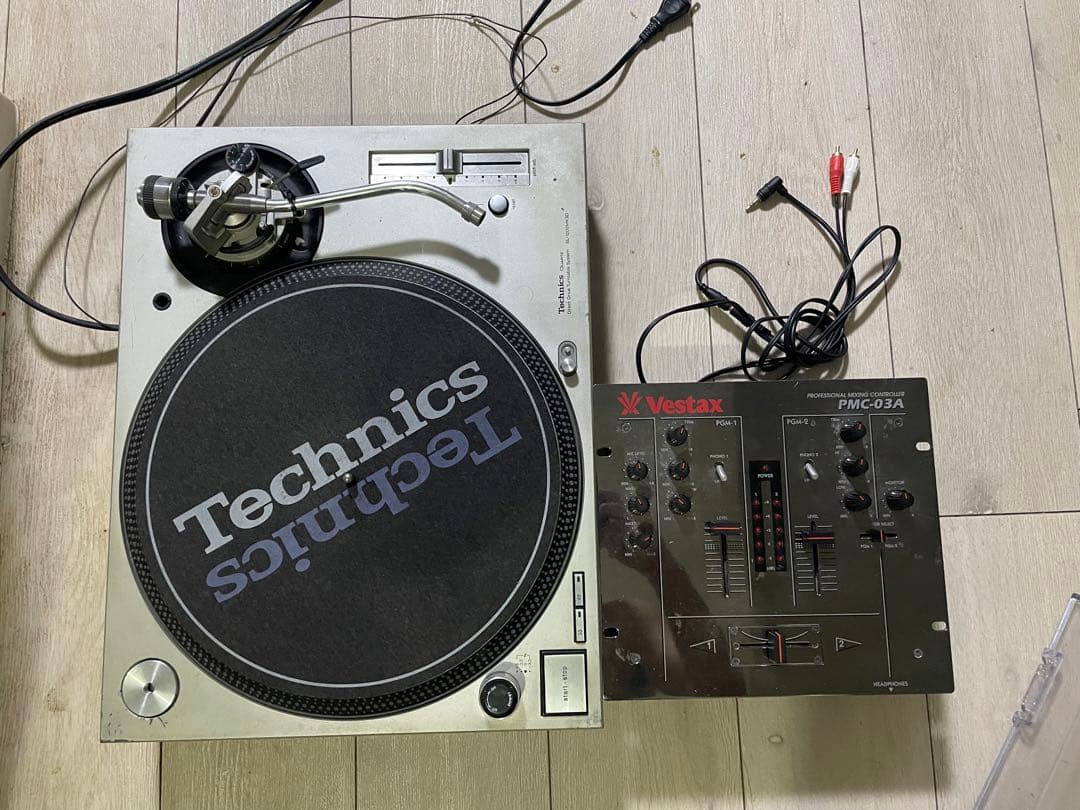 ターンテーブル Technics 1台 ミキサー付きTechnics Pioneer DJセット